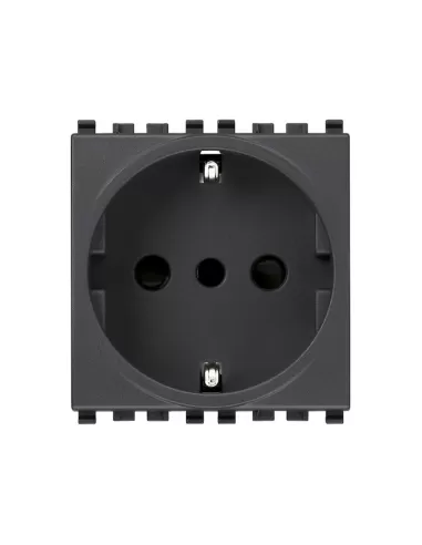 Vimar 20209 2P T 16A P30 Steckdose grau